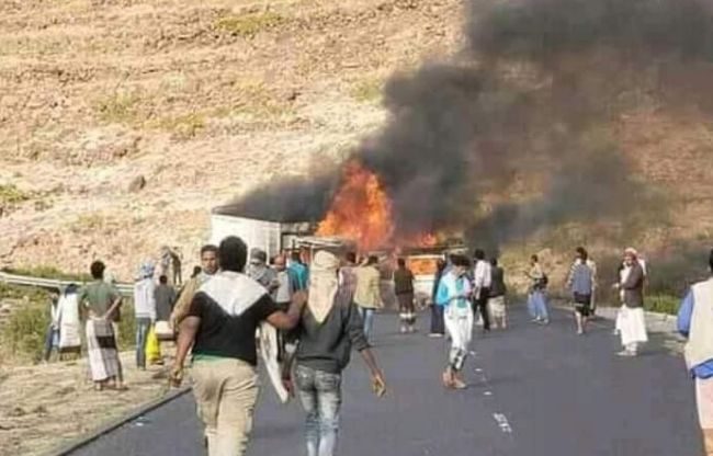 مشاهد فيديو مؤلمة لحادث باص سمارة المرعب .. وصراخ وعويل "الباص مليان نسوان...ياغارتاه ما نسوي"