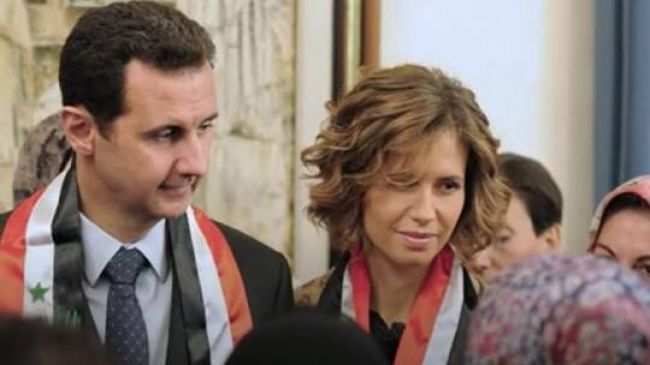 الكرملين: نأمل ألا يشتد مرض "كوفيد-19" على بشار الأسد وزوجته