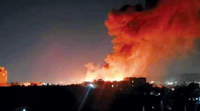 غارات جوية تستهدف مواقع للحوثيين في صنعاء
