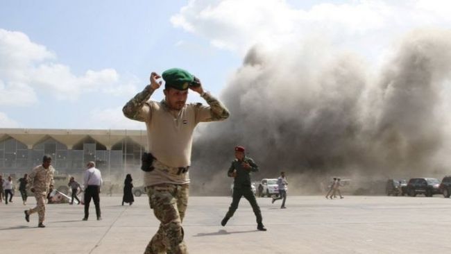 رسميا .. فريق الخبراء الأممي يحمل الحوثيين مسؤولية الهجوم الصاروخي على مطار عدن