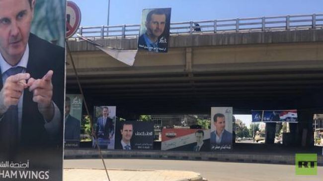 الاسد ينجح في الانتخابات بنسبة 95.1%