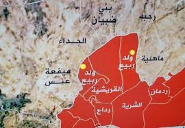 عملية عسكرية تدك مواقع وتعزيزات للحوثيين في مديرية ماهلية