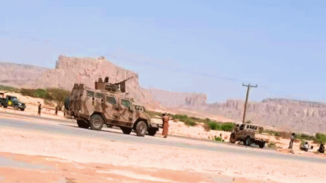 اعتراض وحجز قوات للتحالف العربي في شبوة