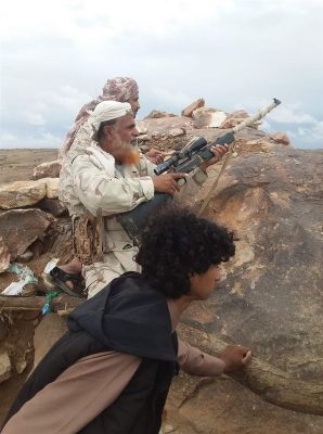 العبدية: شيخ قبلي تعهد بقتال الحوثيين يقدم ولده الرابع شهيدا