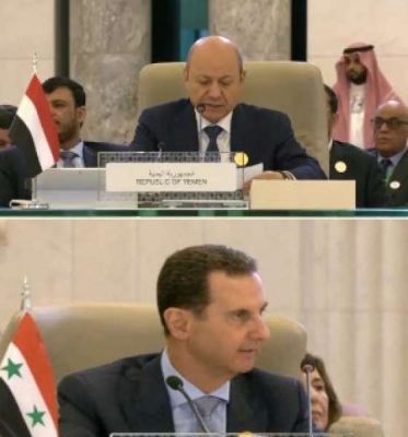 الوفد السوري للقمة العربية يبحث عن السفير اليمني الجديد